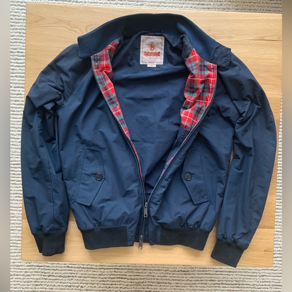 Barracuda G9 Harrington Navy Jacket - Picture 3 of 3